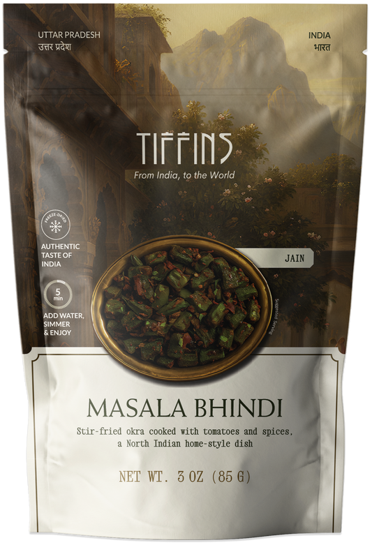 Masala Bhindi - Jain
